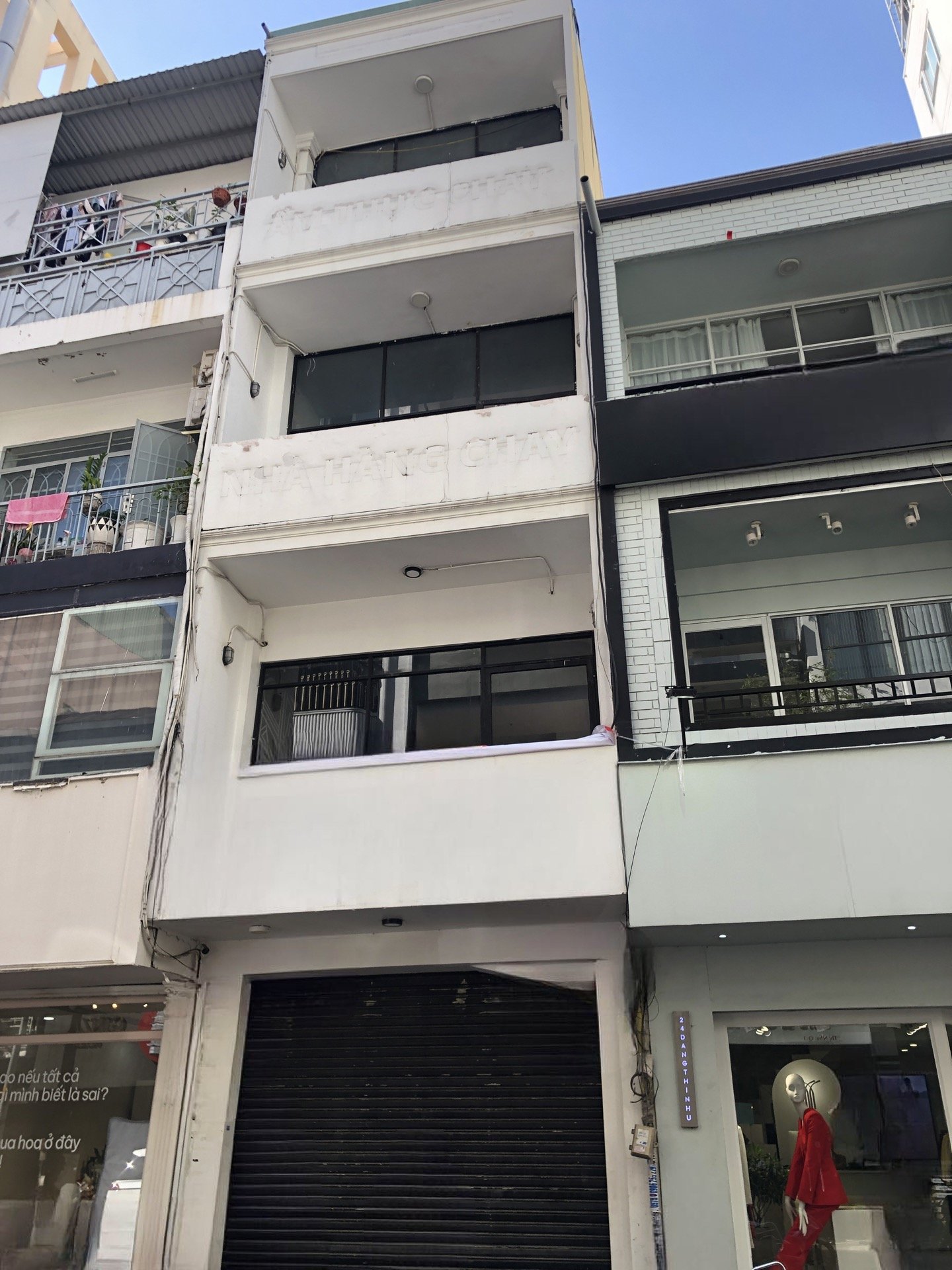 Cho thuê Nguyên Căn mặt tiền đường Đặng Thị Nhu, Phường Nguyễn Thái Bình, Quận 1
